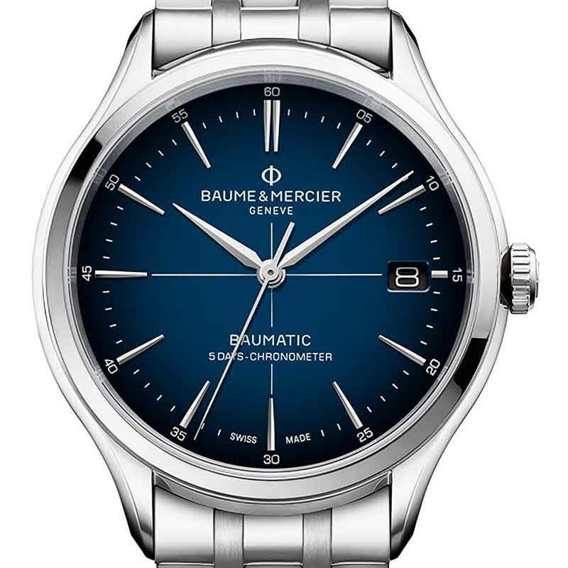 BAUME&MERCIER Clifton Baumatic COSC - 10468 ボーム&メルシエ クリフトン ボーマティック COSC 10468 M0A10468