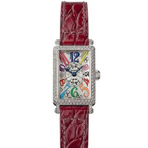 FRANCK MULLER LONG ISLAND PETIT COLOR DREAMS DIAMOND フランク ミュラー ロングアイランド プティ カラードリーム ダイヤモンド 802QZCOLDRMD OG