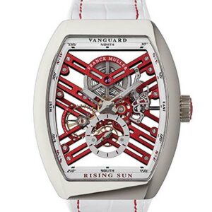 FRANCK MULLER VANGUARD 7 DAYS POWER RESERVE SKELETON RISING SUN フランク ミュラー ヴァンガード 7デイズ パワーリザーブ スケルトン ライジング サン V45S6SQTRSUN ACRG