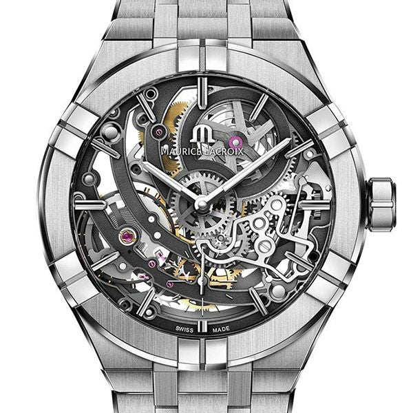 MAURICE LACROIX AIKON AUTOMATIC SKELETON モーリス・ラクロア アイコン オートマティック スケルトン AI6028-SS002-030-1