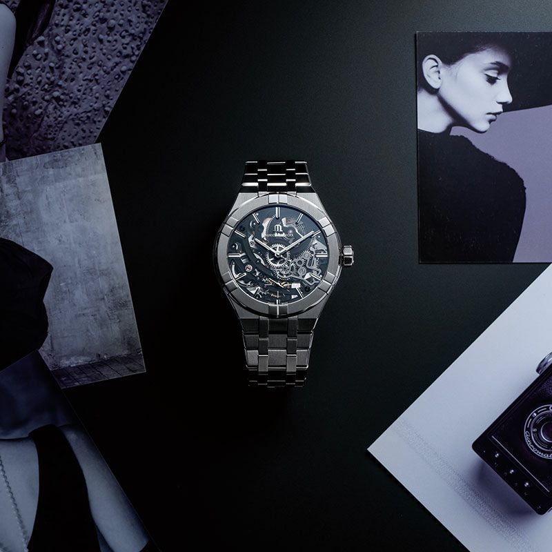 MAURICE LACROIX AIKON AUTOMATIC SKELETON モーリス・ラクロア アイコン オートマティック スケルトン AI6028-SS002-030-1
