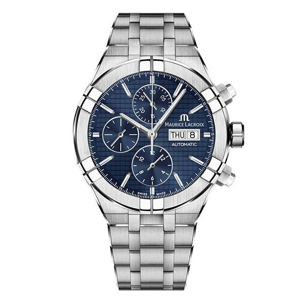 MAURICE LACROIX AIKON AUTOMATIC CHRONORGAPH モーリス・ラクロア アイコン オートマティック クロノグラフ AI6038-SS002-430-1