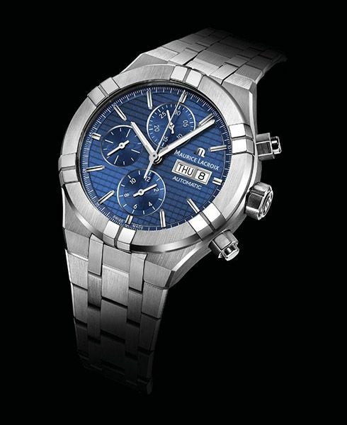 MAURICE LACROIX AIKON AUTOMATIC CHRONORGAPH モーリス・ラクロア アイコン オートマティック クロノグラフ AI6038-SS002-430-1