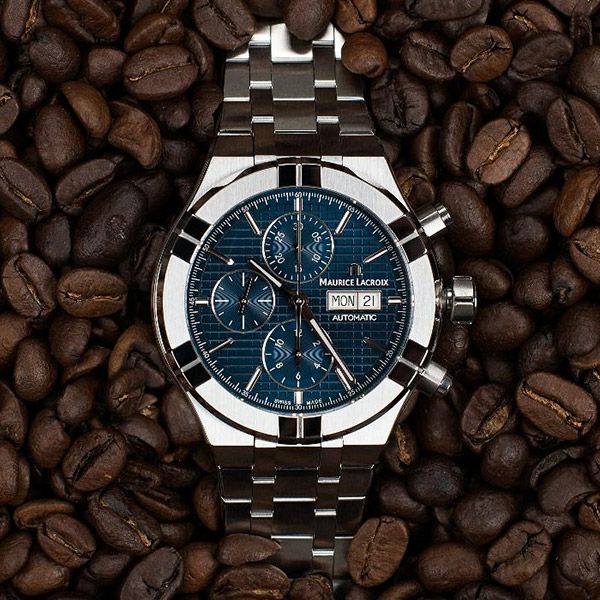 MAURICE LACROIX AIKON AUTOMATIC CHRONORGAPH モーリス・ラクロア アイコン オートマティック クロノグラフ AI6038-SS002-430-1