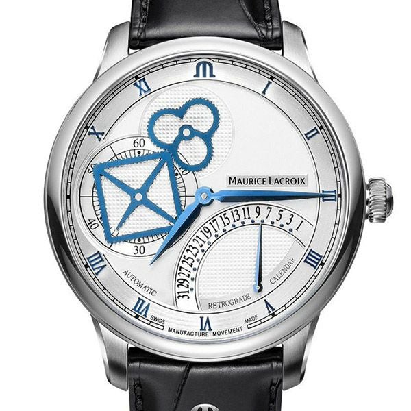 MAURICE LACROIX MASTERPIECE SQUARE WHEEL RETROGRADE モーリス・ラクロア マスターピース スクエアー ホイール レトログラード MP6058-SS001-110-1