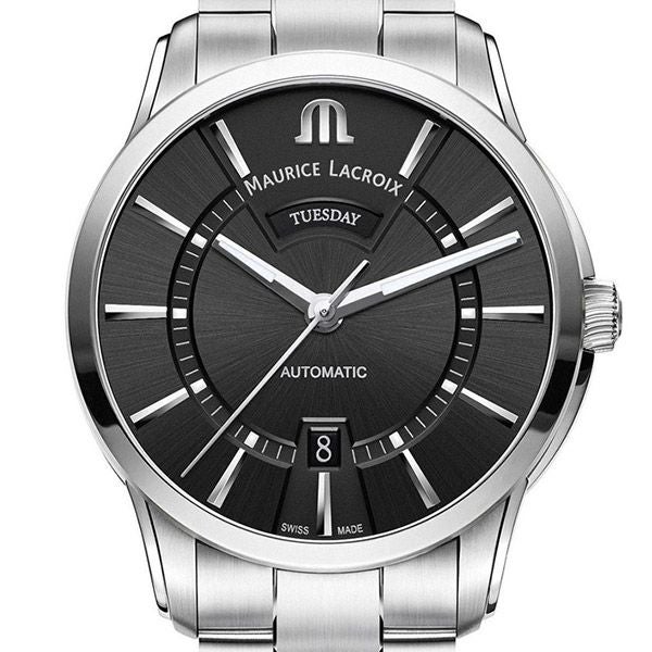 MAURICE LACROIX PONTOS DAY DATE モーリス・ラクロア ポントス デイデイト PT6358-SS002-330-1
