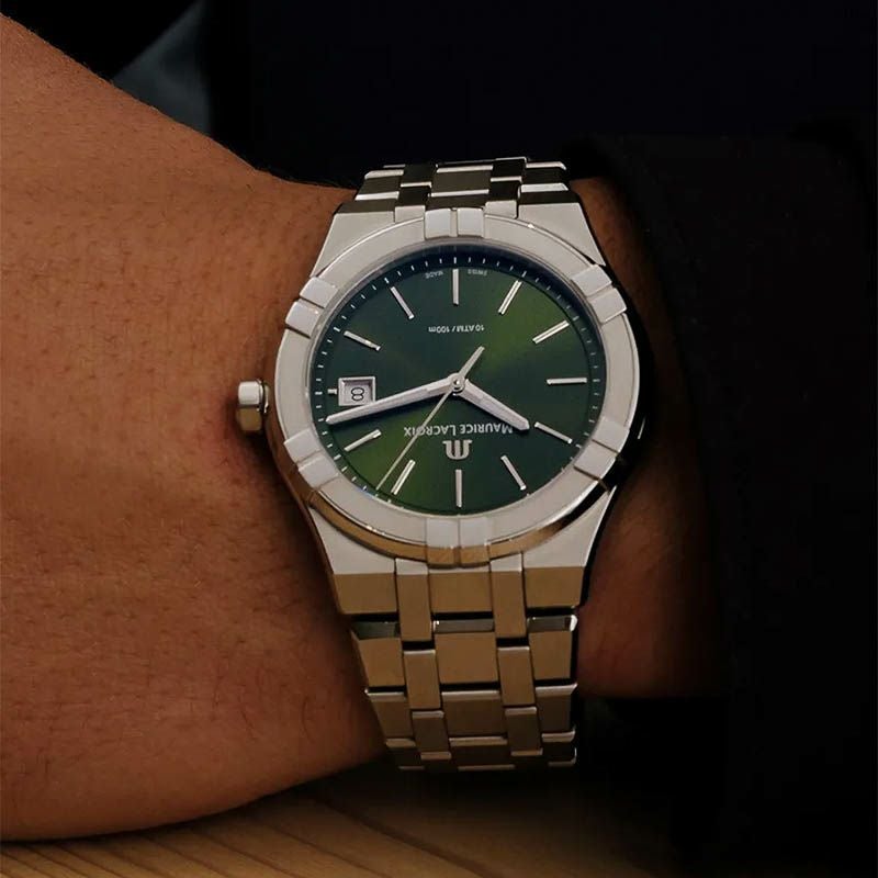 MAURICE LACROIX AIKON QUARTZ 40 mm モーリス・ラクロア アイコン クォーツ 40 mm AI1108-SS002-630-1