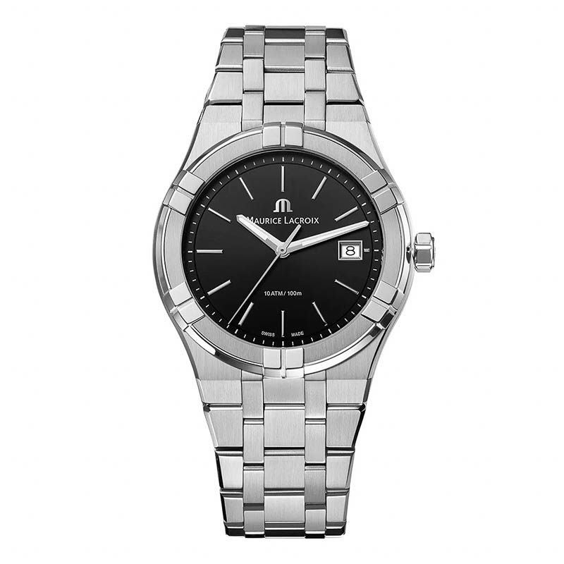 MAURICE LACROIX AIKON QUARTZ 40 mm モーリス・ラクロア アイコン クォーツ 40 mm AI1108-SS002-330-1