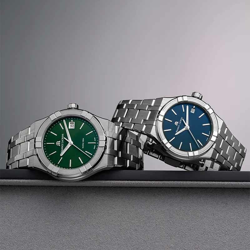MAURICE LACROIX AIKON QUARTZ 40 mm モーリス・ラクロア アイコン クォーツ 40 mm AI1108-SS002-430-1