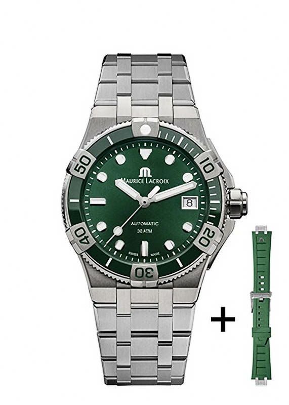 MAURICE LACROIX AIKON Venturer 38 mm Strap Set モーリス・ラクロア アイコン ベンチュラ― 38 mm ストラップセット AI6057-SSL5F-630-D