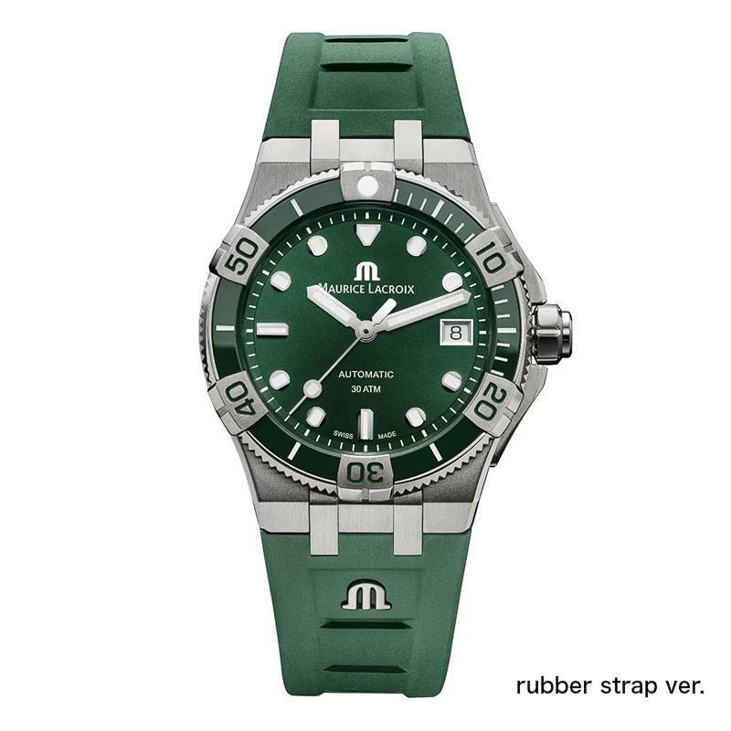 MAURICE LACROIX AIKON Venturer 38 mm Strap Set モーリス・ラクロア アイコン ベンチュラ― 38 mm ストラップセット AI6057-SSL5F-630-D