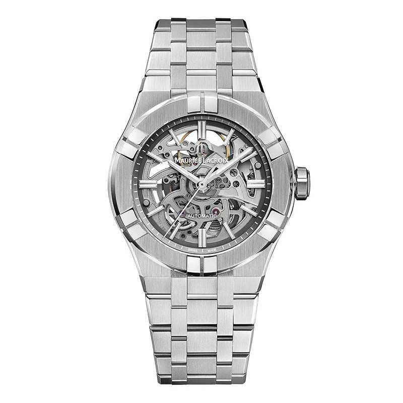MAURICE LACROIX AIKON AUTOMATIC SKELETON 39 mm モーリス・ラクロア アイコン オートマティック スケルトン 39 mm AI6007-SS002-030-1