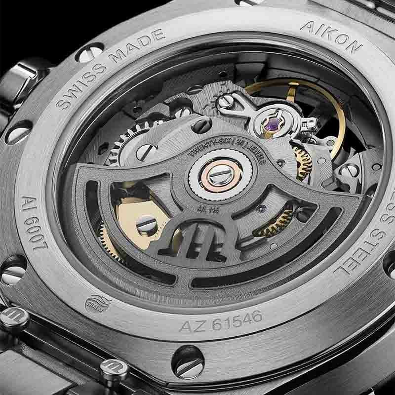 MAURICE LACROIX AIKON AUTOMATIC SKELETON 39 mm モーリス・ラクロア アイコン オートマティック スケルトン 39 mm AI6007-SS002-030-1