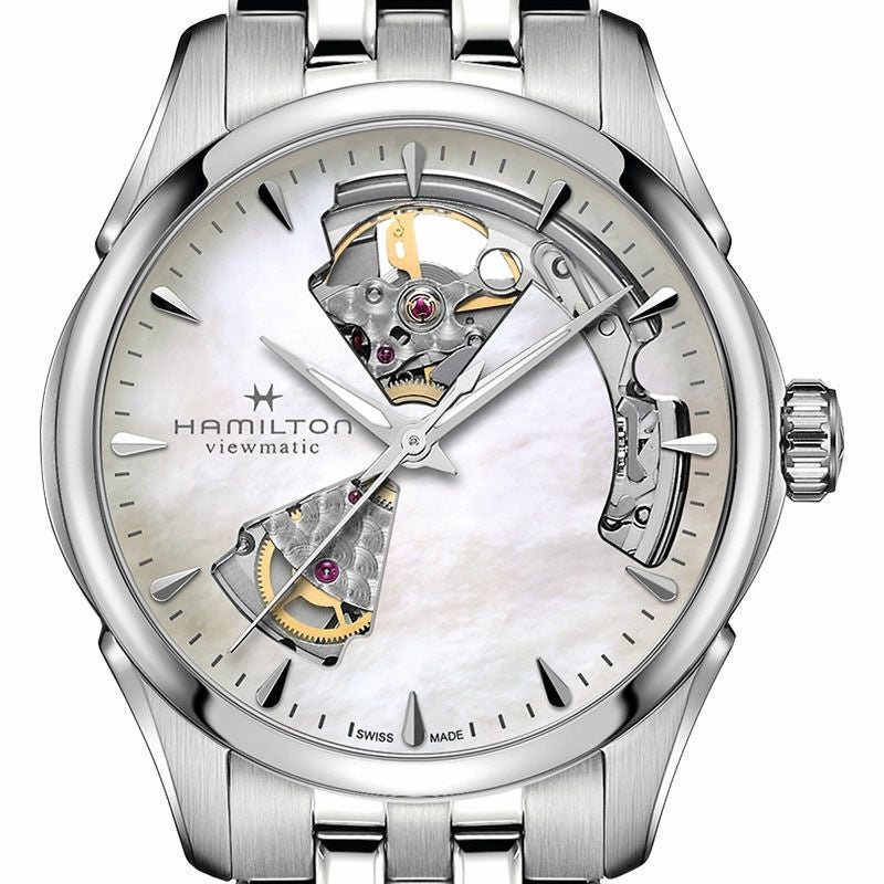 HAMILTON JAZZMASTER OPEN HEART LADY AUTO 36MM ハミルトン ジャズマスター オープンハート レディ オート 36MM H32215190