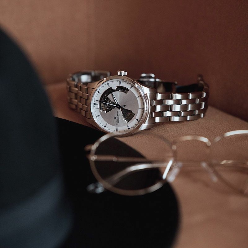 HAMILTON JAZZMASTER OPEN HEART AUTO ハミルトン ジャズマスター オープンハート オート H32675150