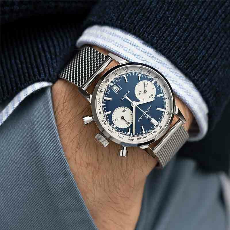 HAMILTON AMERICAN CLASSIC INTRA-MATIC AUTO CHRONO ハミルトン アメリカン クラシック イントラマティック オートクロノ H38416141