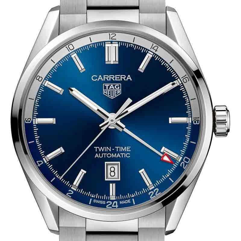 TAG Heuer CARRERA CALIBRE 7 TWIN TIME DATE タグ・ホイヤー カレラ キャリバー7 ツインタイム デイト WBN201A.BA0640