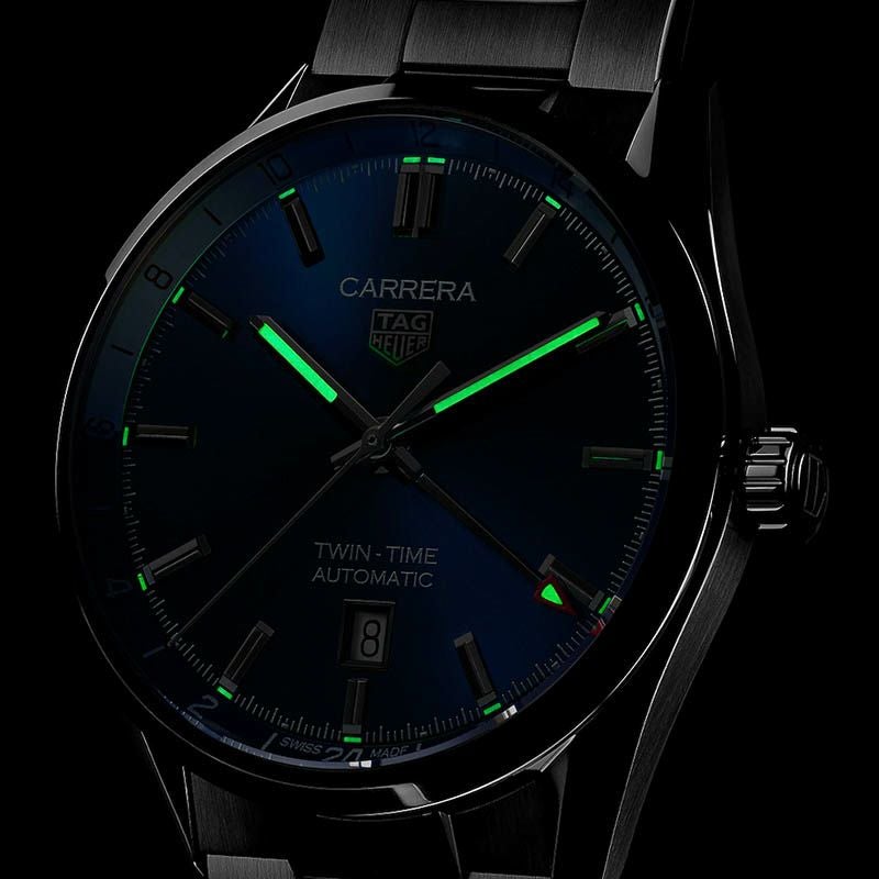 TAG Heuer CARRERA CALIBRE 7 TWIN TIME DATE タグ・ホイヤー カレラ キャリバー7 ツインタイム デイト WBN201A.BA0640
