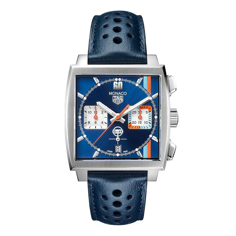 TAG Heuer MONACO CALIBRE HEUER 02 GULF SPECIAL EDITION タグ・ホイヤー モナコ キャリバー ホイヤー02 ガルフ スペシャルエディション CBL2115.FC6494