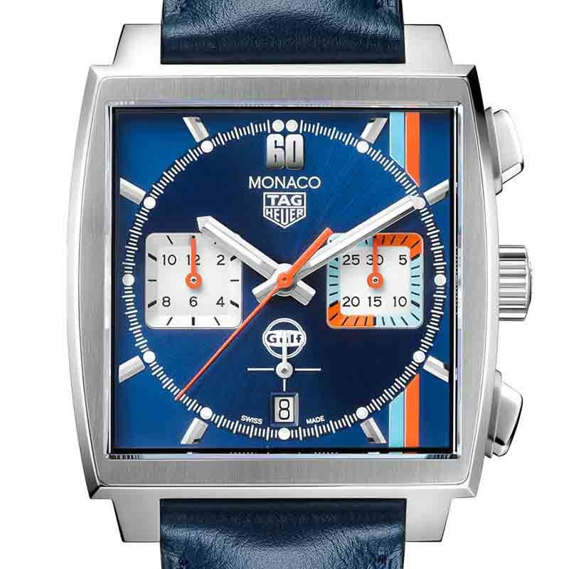 TAG Heuer MONACO CALIBRE HEUER 02 GULF SPECIAL EDITION タグ・ホイヤー モナコ キャリバー ホイヤー02 ガルフ スペシャルエディション CBL2115.FC6494