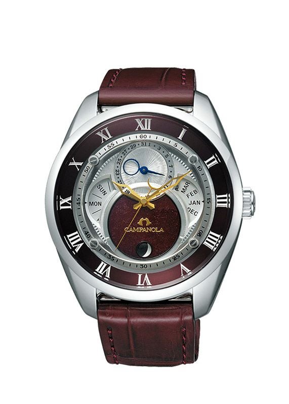 CAMPANOLA ECO-DRIVE カンパノラ フレキシブルソーラー 深緋(こきあけ) BU0020-03B