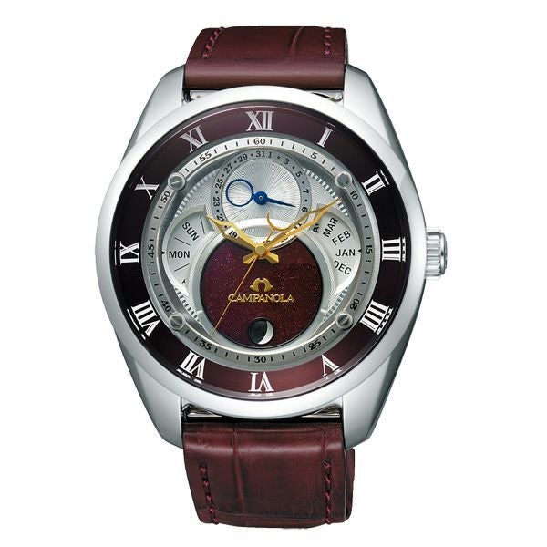 CAMPANOLA ECO-DRIVE カンパノラ フレキシブルソーラー 深緋(こきあけ) BU0020-03B