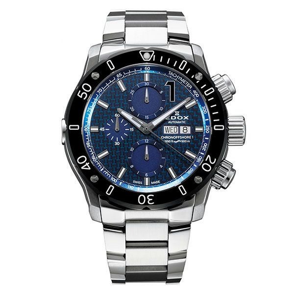 EDOX CHRONOFFSHORE-1 CHRONOGRAPH エドックス クロノオフショア1 クロノグラフ 01122-3M-BUIN1