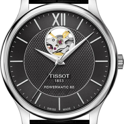 TISSOT TRADITION Automatic Open Heart ティソ トラディション オートマティック オープンハート T063.907.16.058.00