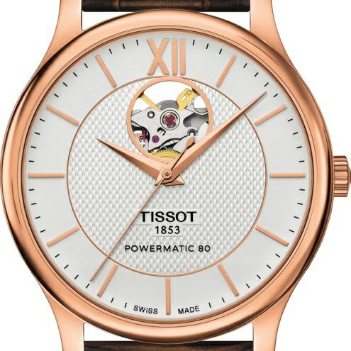TISSOT TRADITION Automatic Open Heart ティソ トラディション オートマティック オープンハート T063.907.36.038.00
