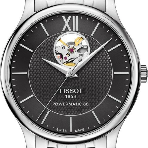 TISSOT TRADITION Automatic Open Heart ティソ トラディション オートマティック オープンハート T063.907.11.058.00