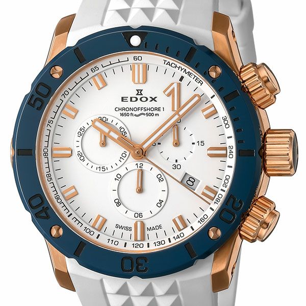 EDOX CHRONOFFSHORE-1 CHRONOGRAPH SPECIAL EDITION エドックス クロノオフショア1 クロノグラフ スペシャルエディション 10221-37RBU75-BIR7