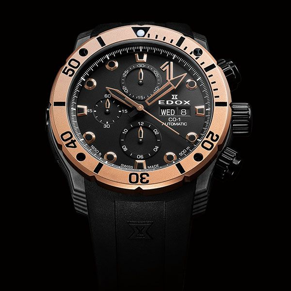 EDOX CHRONOFFSHORE-1 CARBON CHRONOGRAPH AUTOMATIC エドックス クロノオフショア1 カーボン クロノグラフ オートマチック 01125-CLN5N-NIR