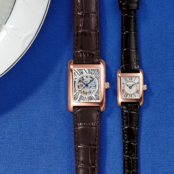 FREDERIQUE CONSTANT CLASSICS CARREE AUTOMATIC SKELETON フレデリック・コンスタント クラシック カレ オートマチック スケルトン FC-310SKT4S34