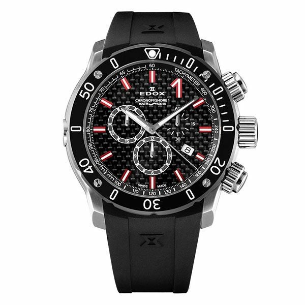 EDOX CHRONOFFSHORE-1 CHRONOGRAPH エドックス クロノオフショア1 クロノグラフ 10221-3-NIRO2