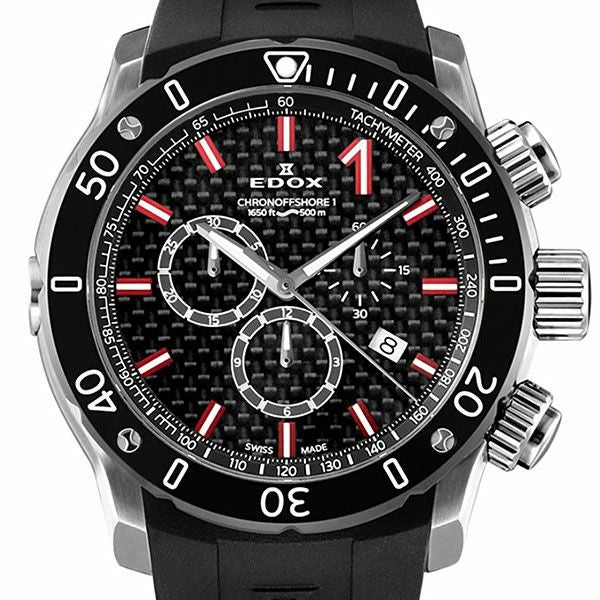 EDOX CHRONOFFSHORE-1 CHRONOGRAPH エドックス クロノオフショア1 クロノグラフ 10221-3-NIRO2