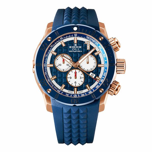 EDOX CHRONOFFSHORE-1 CHRONOGRAPH LIMITED EDITION エドックス クロノオフショア1 クロノグラフ リミテッドエディション 10221-37RBU9-BUIDR9