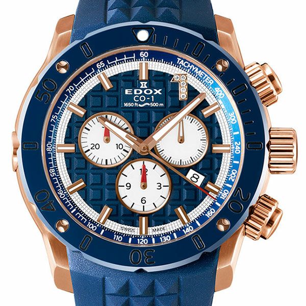 EDOX CHRONOFFSHORE-1 CHRONOGRAPH LIMITED EDITION エドックス クロノオフショア1 クロノグラフ リミテッドエディション 10221-37RBU9-BUIDR9