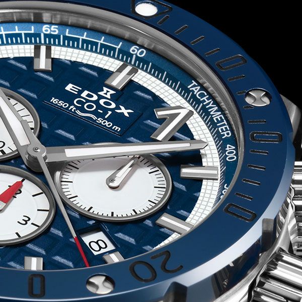 EDOX CHRONOFFSHORE-1 CHRONOGRAPH エドックス クロノオフショア1 クロノグラフ 10221-3BU9-BUIN9