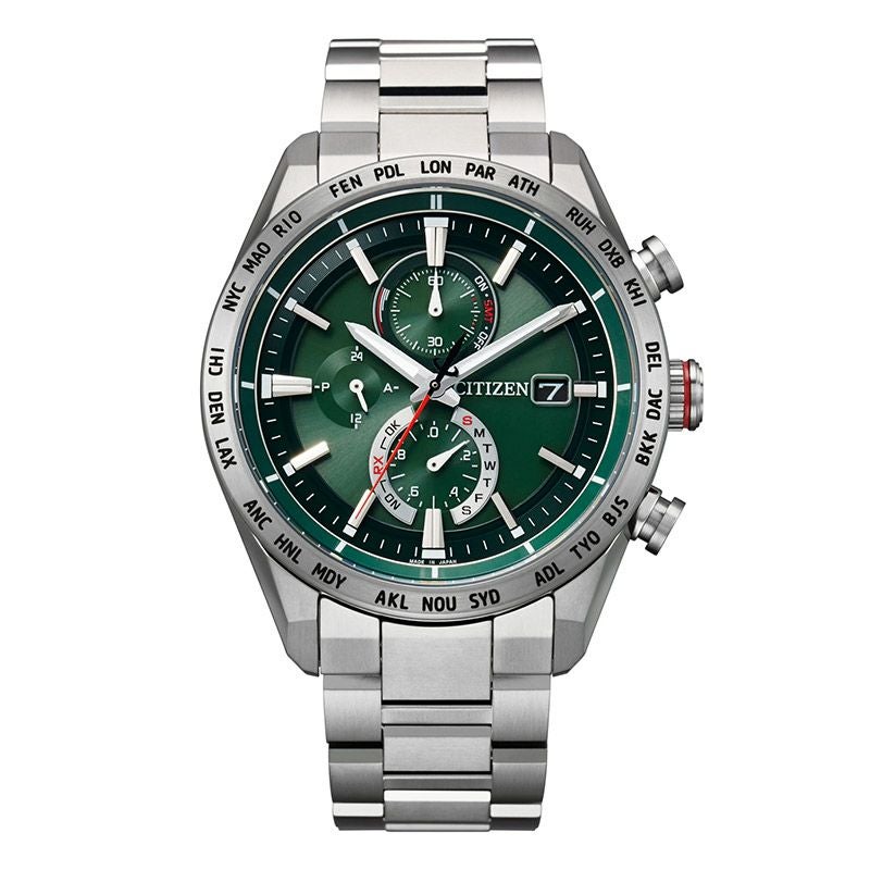 ATTESA Eco-Drive Radio Controlled Watch Direct Flight アテッサ エコ・ドライブ電波時計 ダイレクトフライト AT8181-63W
