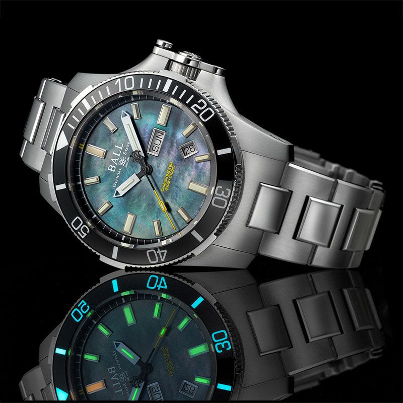 BALL WATCH SUBMARINE WARFARE BLACK MOP ボール ウォッチ エンジニア ハイドロカーボン サブマリン ウォーフェア ブラックMOP DM2236A-S1CJ-BK