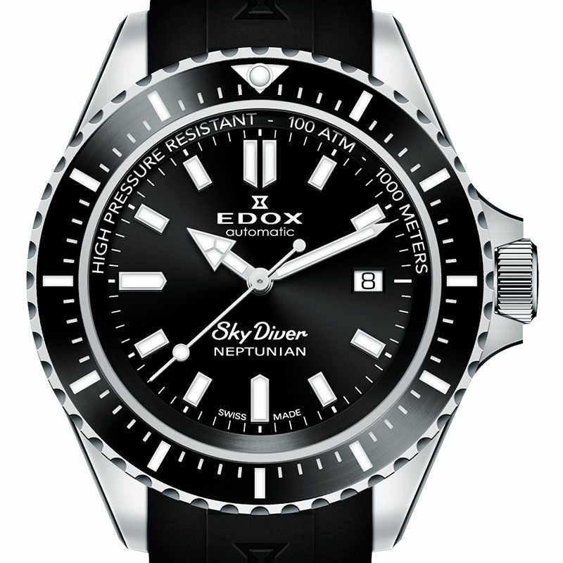 EDOX NEPTUNIAN AUTOMATIC エドックス ネプチュニアン オートマティック 80120-3NCA-NIN