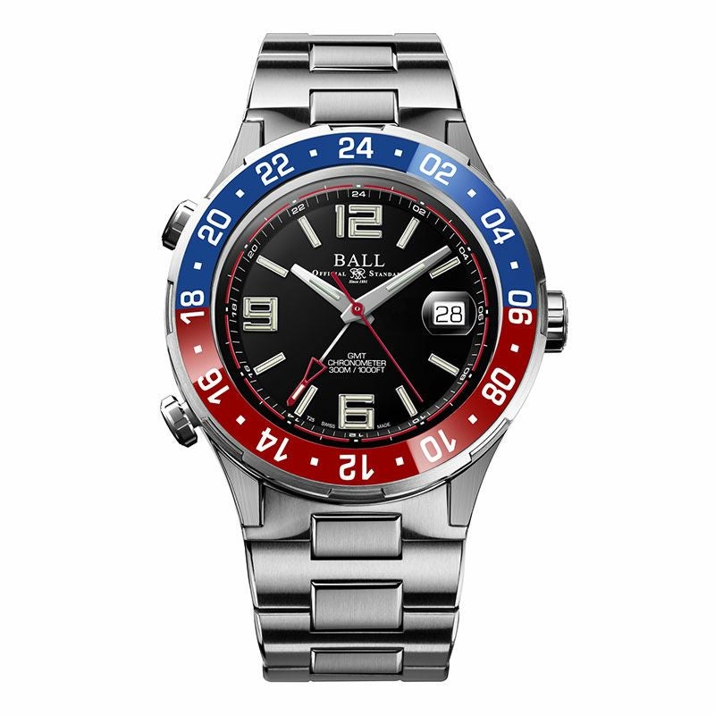 BALL WATCH ROADMASTER PILOT GMT ボール ウォッチ ロードマスター パイロット GMT DG3038A-S2CJ-BK