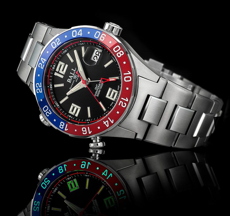 BALL WATCH ROADMASTER PILOT GMT ボール ウォッチ ロードマスター パイロット GMT DG3038A-S2CJ-BK