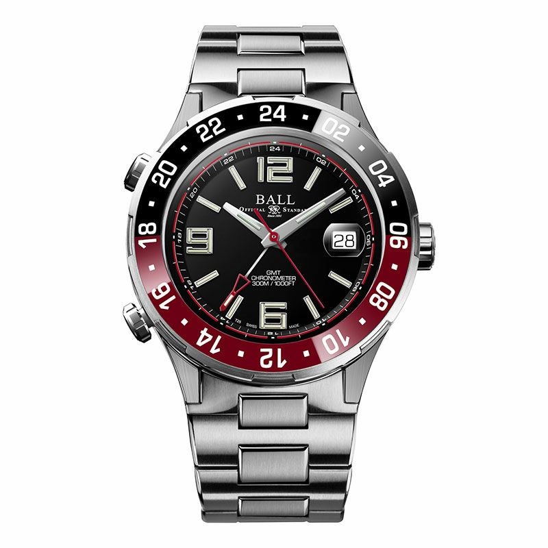 BALL WATCH ROADMASTER PILOT GMT ボール ウォッチ ロードマスター パイロット GMT DG3038A-S1CJ-BK