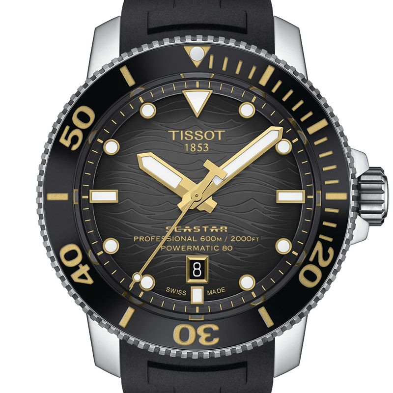 TISSOT Seastar 2000 Professional Powermatic 80 ティソ シースター 2000 プロフェッショナル T120.607.17.441.01