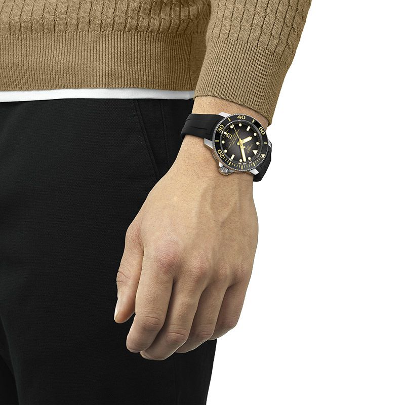 TISSOT Seastar 2000 Professional Powermatic 80 ティソ シースター 2000 プロフェッショナル T120.607.17.441.01