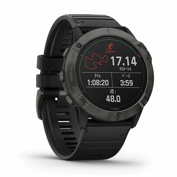 GARMIN fenix 6X Pro Dual Power Ti Black DLC ガーミン フェニックス 6X プロデュアルパワー Ti ブラック DLC 010-02157-53
