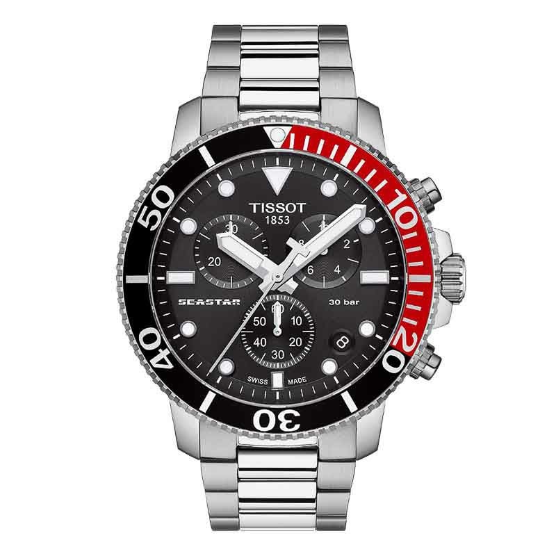 TISSOT SEASTAR 1000 QUARTZ CHRONOGRAPH ティソ シースター 1000 クォーツ クロノグラフ T120.417.11.051.01