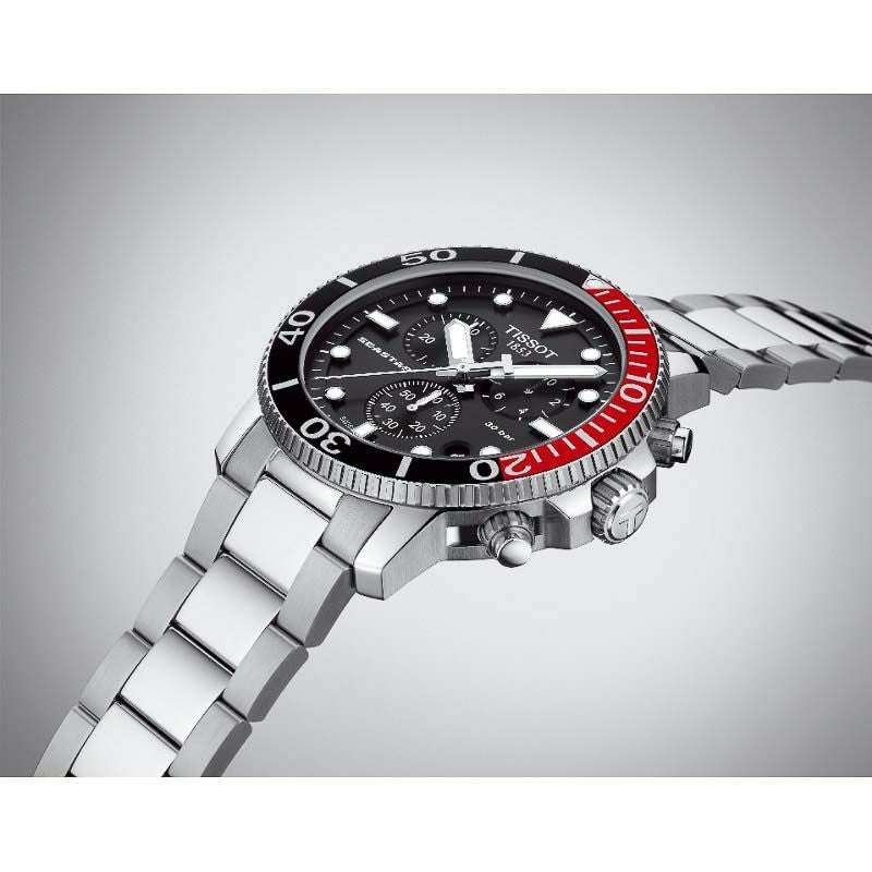 TISSOT SEASTAR 1000 QUARTZ CHRONOGRAPH ティソ シースター 1000 クォーツ クロノグラフ T120.417.11.051.01