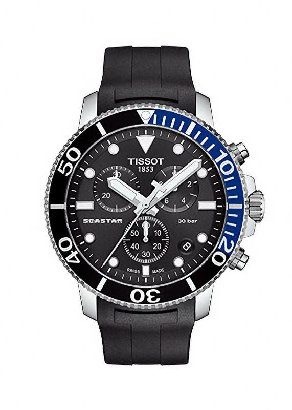 TISSOT SEASTAR 1000 QUARTZ CHRONOGRAPH ティソ シースター 1000 クォーツ クロノグラフ T120.417.17.051.02